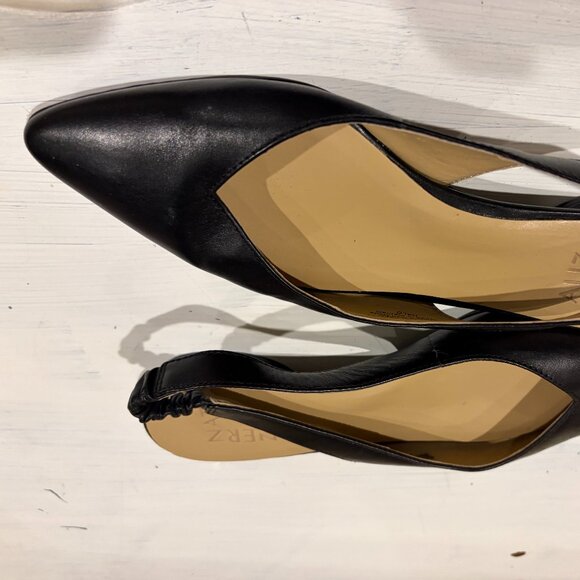 Naturalizer womens shoes 37 slingback leather point flat - Picture 1 of 3